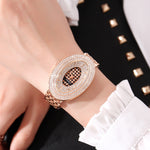 Watches Oval Set Diamond British Watch - Heritage cosmetics and beauty care