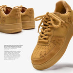 Wheat Casual Sneakers Women Retro Platform Sneaker - Heritage cosmetics and beauty care