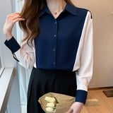 Autumn Ladies High-end Long-sleeved Tops Temperament Shirts Heritage cosmetics and beauty care