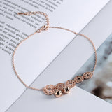 Rose Gold Bells Anklet Boho Stainless Steel Coin Charms Chain Anklets - Heritage cosmetics and beauty care