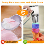 Big Ice Cream Scoop With Spring-powered Trigger Big Volume Scoop Old Fashion Style Scoop Nostalgic Scoop Easy To Clean Kitchen Gadgets - Heritage cosmetics and beauty care