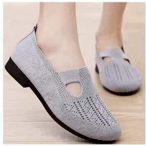 Women Flats Shoes Breathable Mesh Shoes Summer Light Loafers - Heritage cosmetics and beauty care