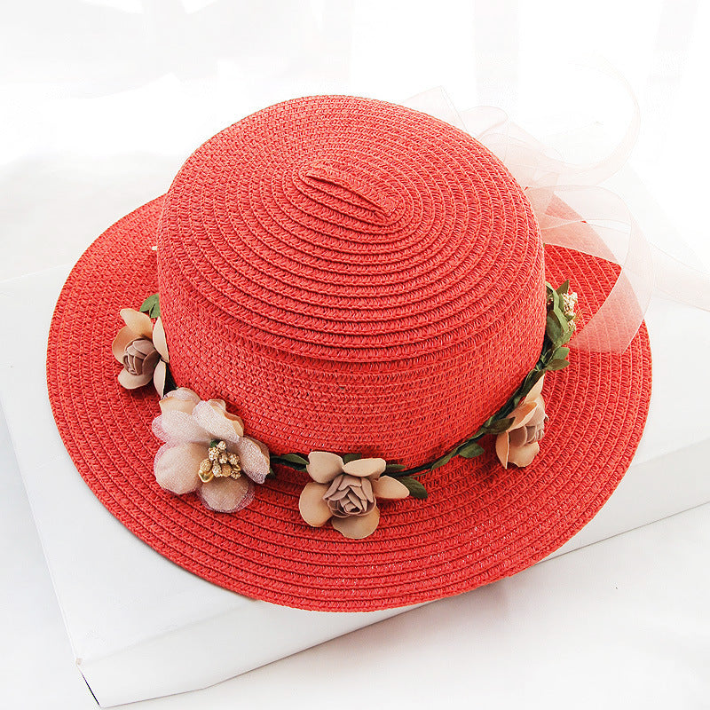 Women's Sun Garland Beach Outdoor Top Hat Sun Protection - Heritage cosmetics and beauty care