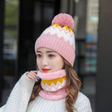 Women's Woolen Hats Bib Cycling Fleece Thickening - Heritage cosmetics and beauty care