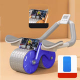 Beginner's Automatic Rebound Belly Wheel Fitness Equipment - Heritage cosmetics and beauty care