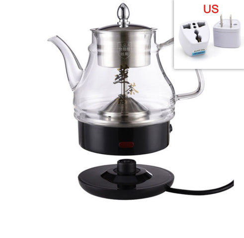 1L Automatic Steam Tea Maker Insulation Household Glass Electric Kettle Heritage cosmetics and beauty care