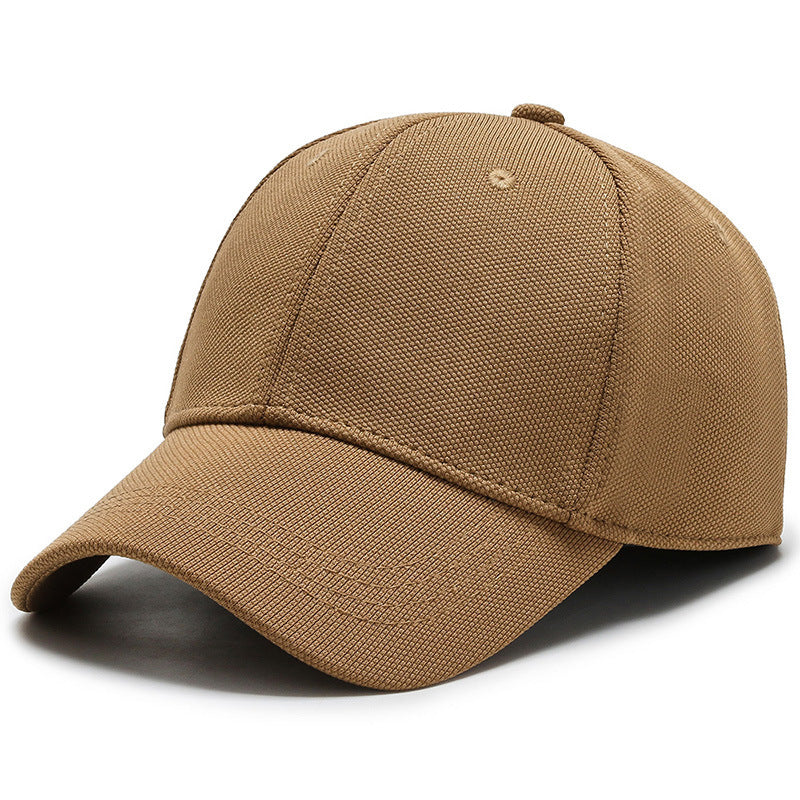 Summer Breathable Stretch Hats Fitted Solid Color Baseball Cap Outdoor - Heritage cosmetics and beauty care