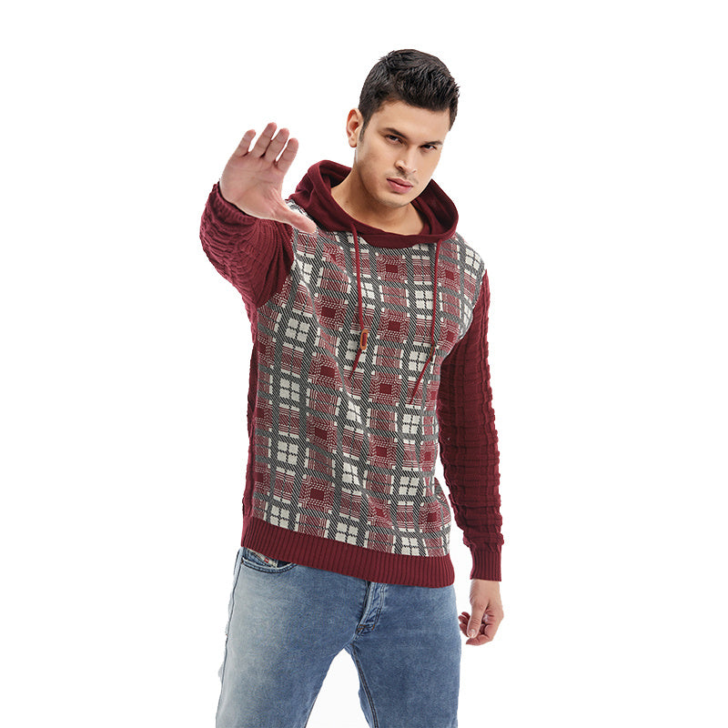 Breathable Outdoor Sports Pullover Plaid US Size Men Hoodies Heritage cosmetics and beauty care