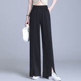 Summer Thin Loose Trendy Slim Plus Size Straight-leg Casual Pants Trousers - Heritage cosmetics and beauty care