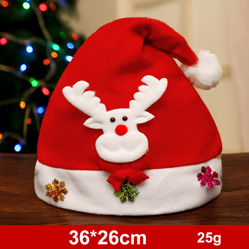 Fashion Snowman ElK Santa Claus Hats Xmas Gift Decoration - Heritage cosmetics and beauty care