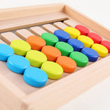 Wooden Seven-color Early Childhood Games Logic Thinking Educational Toys - Heritage cosmetics and beauty care