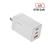 67W Pole Charger Gallium Nitride Three-port Fast Charging Charger Heritage cosmetics and beauty care