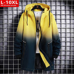 Spring And Autumn Trendy Men's Clothing All-matching Hooded Trench Coat - Heritage cosmetics and beauty care