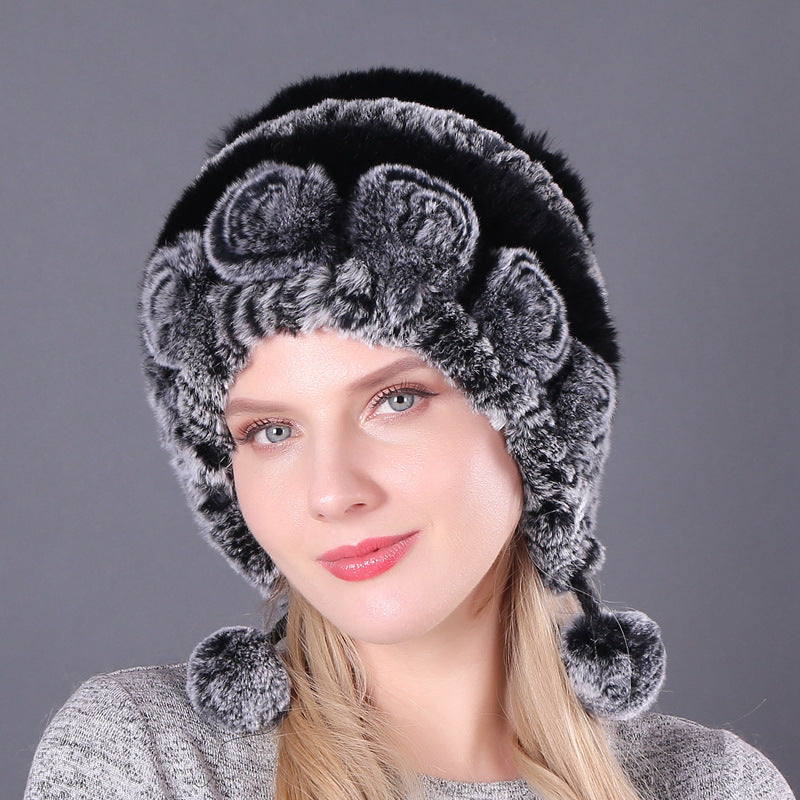 Warm And Thick Earmuffs Knitted Woolen Hats - Heritage cosmetics and beauty care