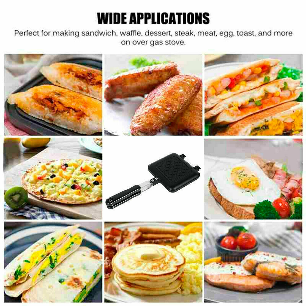 Sandwich Toastie Maker Toaster Machine Breakfast Non-stick Camping Stove Toaster Heritage cosmetics and beauty care