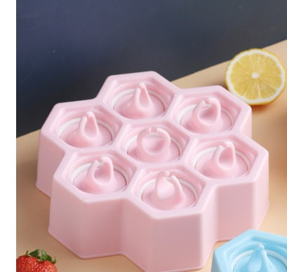 Creative Honeycomb Ice Cream Cartoon Mold DIY Ice Lattice - Heritage cosmetics and beauty care