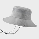 Solid Color Big Brim Sun Hat Outdoor Mountaineering Protection - Heritage cosmetics and beauty care