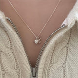 Simple Fashion Key Love Necklace Temperamental Cold Style Design Sense - Heritage cosmetics and beauty care