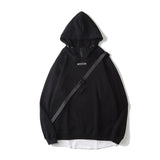 Techwear Harajuku Hoodies Men Ribbon Design Pullover Heritage cosmetics and beauty care