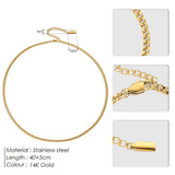 Classic Stainless Steel Necklace For Men And Women - Heritage cosmetics and beauty care