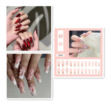 Cat's Eye Nail Patch Red Solid Color - Heritage cosmetics and beauty care