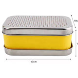 Double-sided Grater Oval Cheese Planer Rectangular Grater Cheese Grater Chopper Ginger Shredder Knife - Heritage cosmetics and beauty care