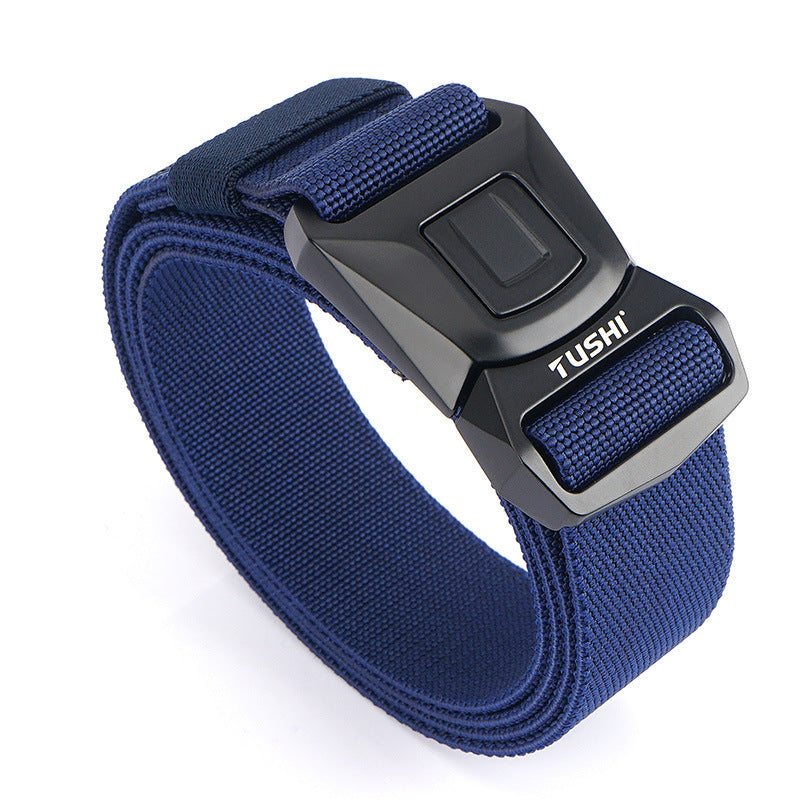 Quick Release Release Buckle Tactical Nylon Stretch Belt - Heritage cosmetics and beauty care