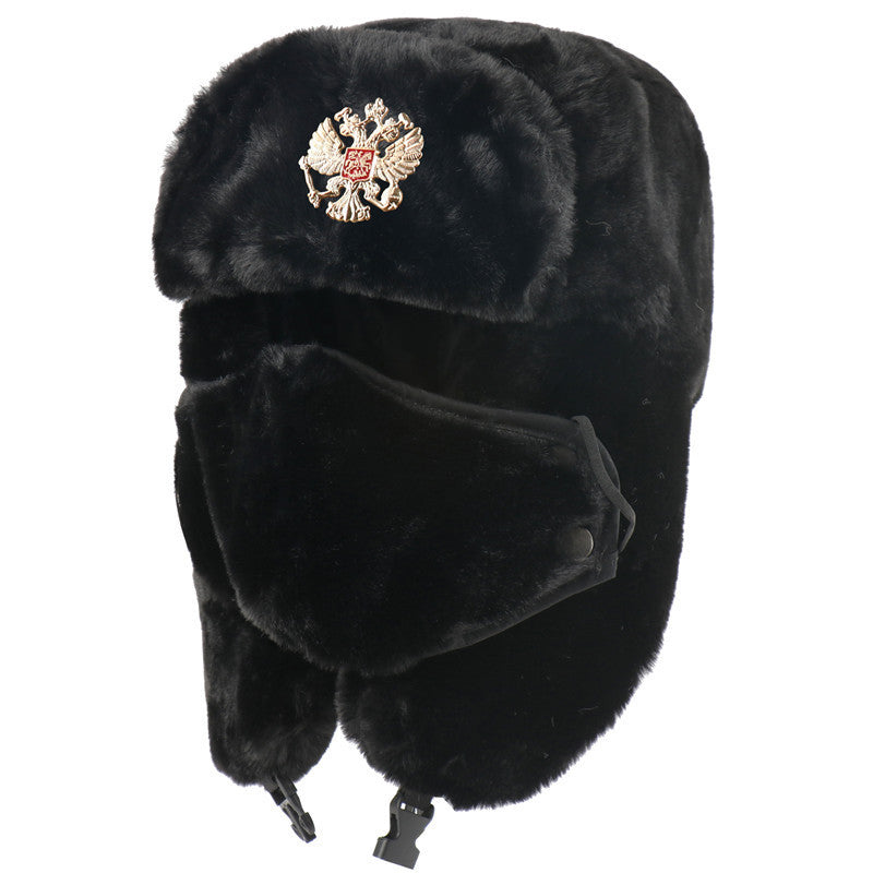 Ushanka Men And Women Imitation Rabbit Fur Outdoor Earmuffs Hat - Heritage cosmetics and beauty care