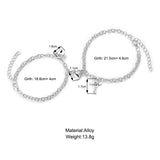 A Pair Of Magnet Lock Bracelets - Heritage cosmetics and beauty care