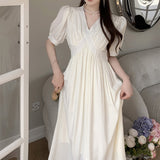 Women's Fashion Casual Temperament Thin Dresses Heritage cosmetics and beauty care