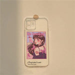 Fashion Personality Ladies Smoking Girl Phone Case Heritage cosmetics and beauty care