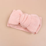 Infant Cotton Thread Double Layer Bow Hair Band - Heritage cosmetics and beauty care