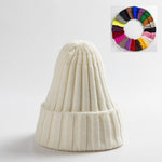 New Woolen Curly-brimmed Winter Warm Knitting Pointed Hats - Heritage cosmetics and beauty care