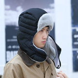 Women's Hat Cold-proof Hat Cycling Ear Protection Thickened Cold-proof Warm Cotton Cap - Heritage cosmetics and beauty care