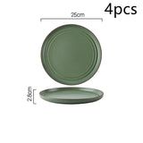 Wind Simple Bowl And Plate Combination Tableware And Tableware - Heritage cosmetics and beauty care