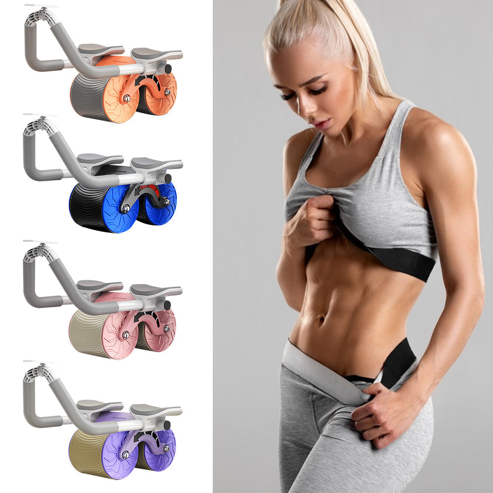 Male And Female Household 2 In 1 Exercise Belly Wheel Indoor Fitness Sports - Heritage cosmetics and beauty care