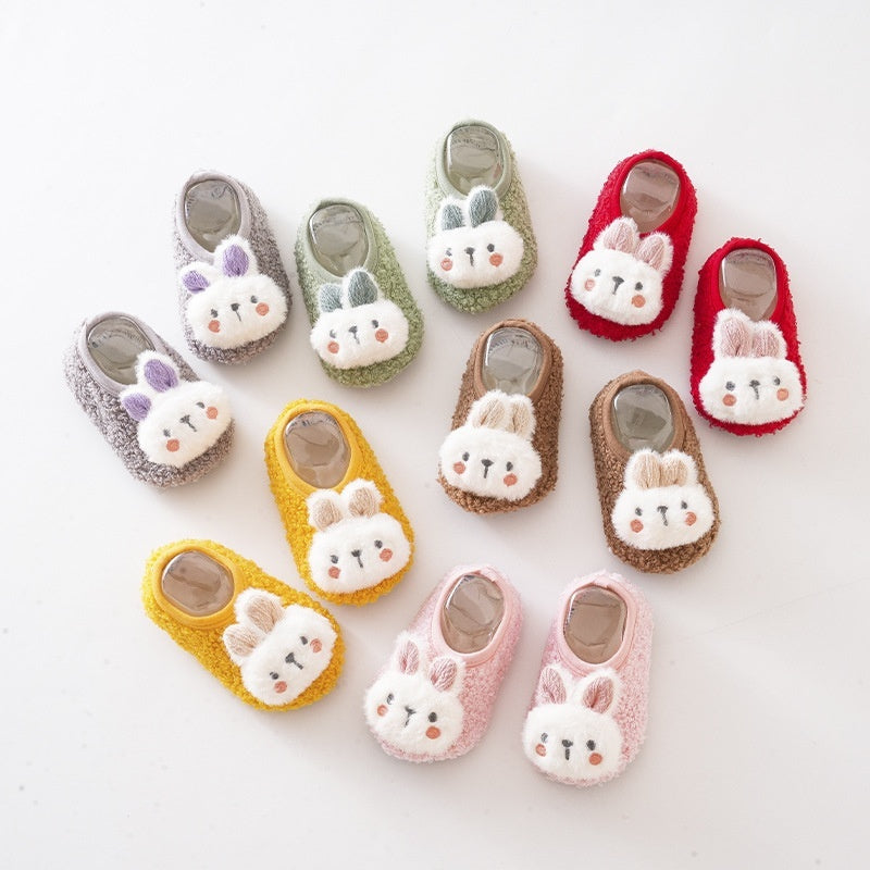 Cute Rabbit Autumn And Winter Room Socks - Heritage cosmetics and beauty care