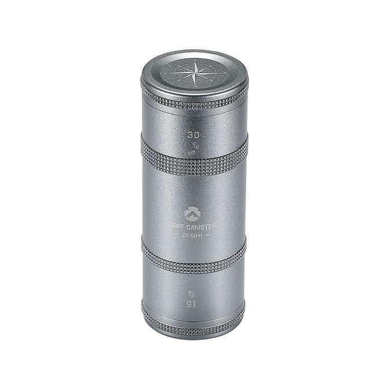 CC-50-H Coffee Pot Outdoor Aluminum Alloy Layered Coffee Bean Storage Tank - Heritage cosmetics and beauty care