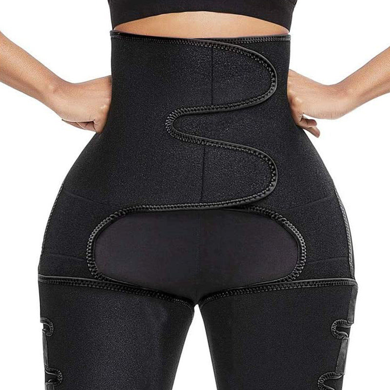 Sweat High Waist Thigh Trimmer Butt Lifter Shapewear Belt 3 In 1 Adjustable Belt - Heritage cosmetics and beauty care