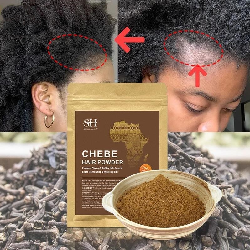 African Hair Growth Chebe Powder Fast Hair Loss Treatment - Heritage cosmetics and beauty care