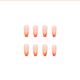 Mid-length Smudges French Nail Sticker - Heritage cosmetics and beauty care