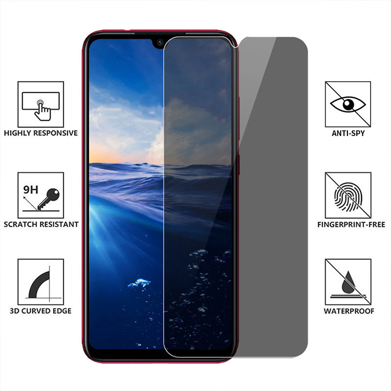 Anti Spy Screen Protector Tempered Glass For Note 10 Pro 9 8 7 T K30 K40 Pro Heritage cosmetics and beauty care