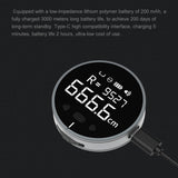 Distance Measuring Instrument Electronic Measuring Ruler Tape Measure High Definition Digital LCD High Precision Electronic Measuring Ruler Tool - Heritage cosmetics and beauty care