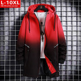 Spring And Autumn Trendy Men's Clothing All-matching Hooded Trench Coat - Heritage cosmetics and beauty care