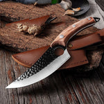 Slaughter Cutting Meat Boning Small Scimitar Special Skinning Killing Pigs Butcher - Heritage cosmetics and beauty care