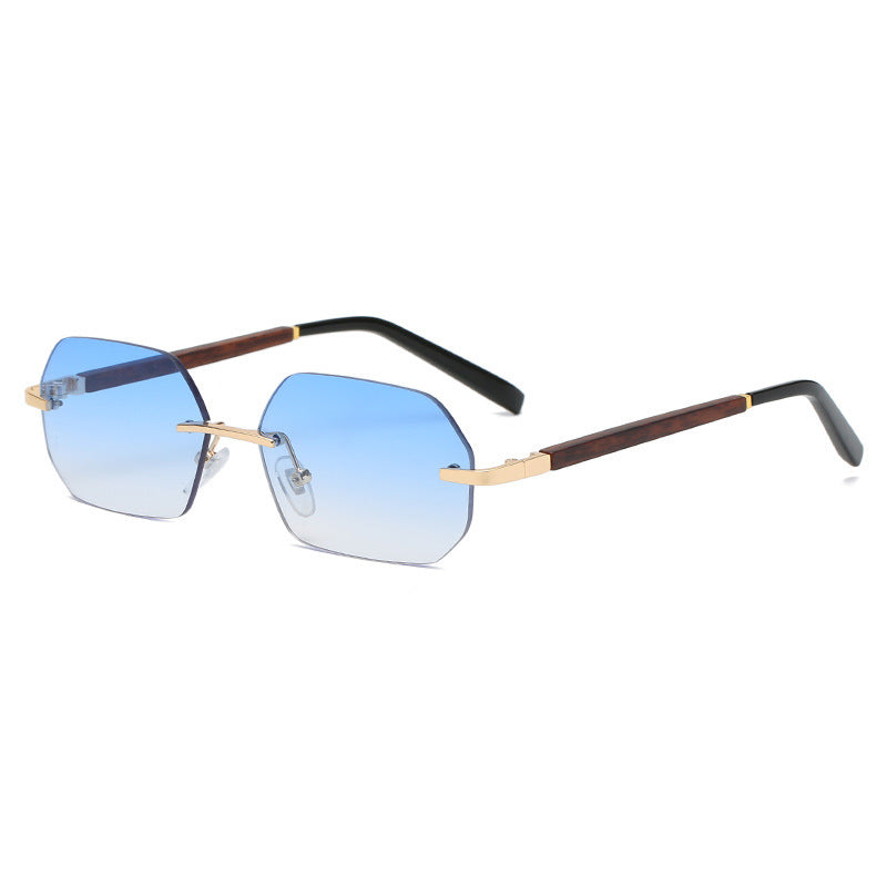 Fashion Frameless Polygonal Sunglasses - Heritage cosmetics and beauty care