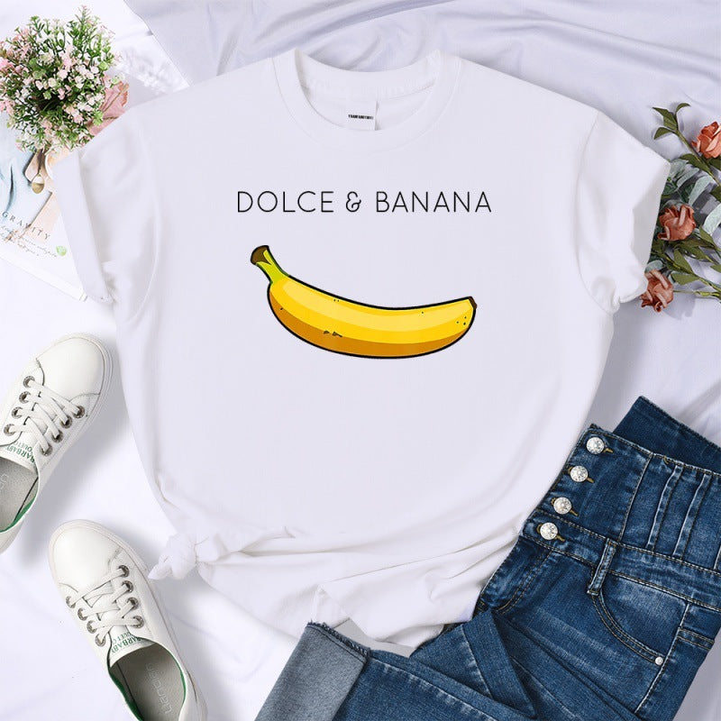 Dolce Banana Anime Printed T Shirts - Heritage cosmetics and beauty care