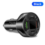 66W 2USB 2Type-c Digital Display Car Charger Support Super Fast Charge Heritage cosmetics and beauty care