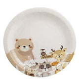 Printing Festive Paper Plate Tissue Cutlery Set - Heritage cosmetics and beauty care