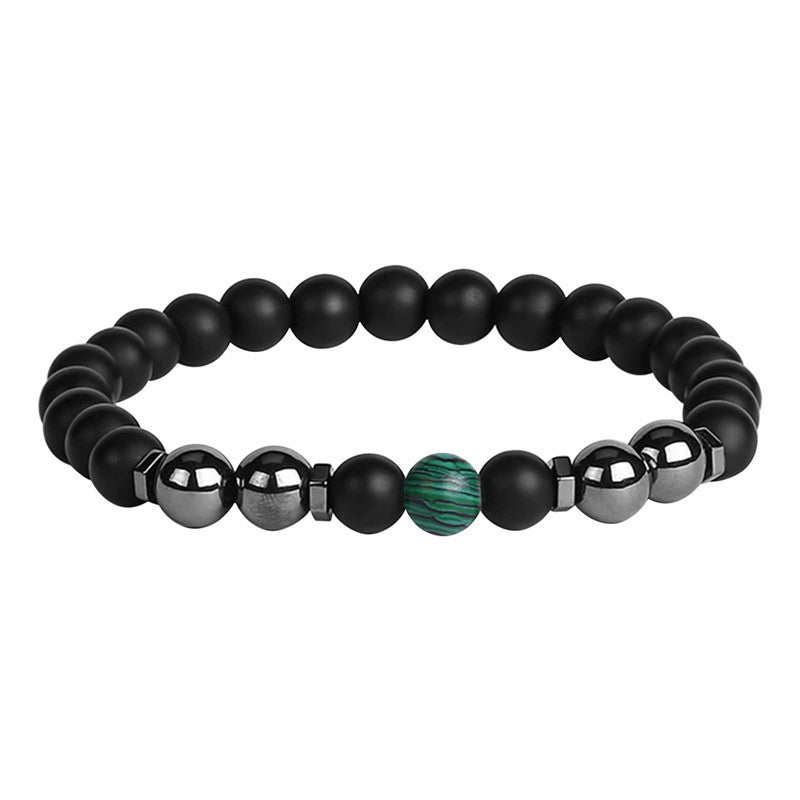 Natural Black Hematite Tiger Eye Beaded Bracelets Men For Magnetic Health Protection Women Jewelry - Heritage cosmetics and beauty care